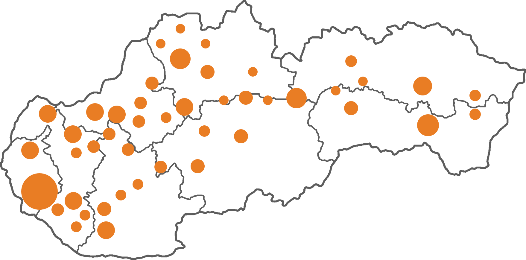 slovak map
